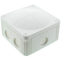 Wiska COMBI 607/5 Waterproof junction Box White - 10110092