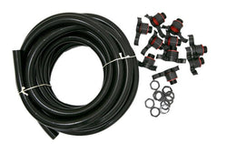 Wiska Brace Flexible Conduit Kit IP68 PA6 BC Kit 5 Contractor Pack Black - 10110316