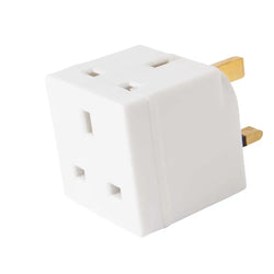 Knightsbridge 13A 2-Way Mains Unfused Adaptor - 1350