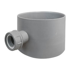 MANROSE 110MM CONDENSATION TRAP WITH OVERFLOW  - 1440