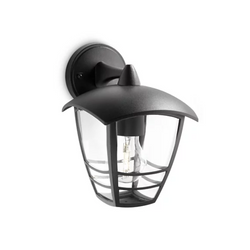 Philips Creek wall lantern black 1x60W 230V (down) - 915002789902 - 153813016