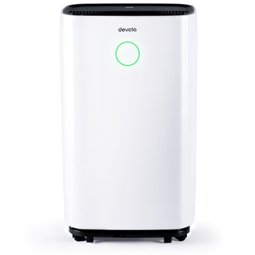 Devola 25L Compressor Dehumidifier & Air Purifier with HEPA Filter, White - DV25L