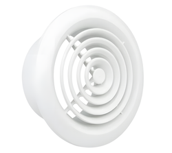 Manrose 125mm Internal Circular Grille (White)  - 2120W