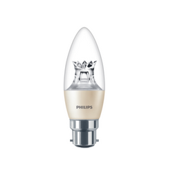 Philips Master 5.5W Diamond Dimtone Candle, Very Warm White BC/B22 - 929002491199