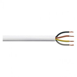 Jaylow 3184Y 0.75mm² 4 Core Flex White 50m Drum - 3184Y0.75WH-50