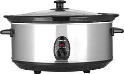 Status Slow Cooker Oval 6.5 Litre Stainless Steel