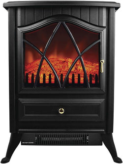 Status 1800W Flame Effect Stove Fire