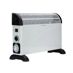 Status 2Kw White Convector Heater Timer