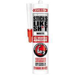 Evo-Stik Sticks Like Sh*t Grab Adhesive - 290ml - White  - 663589