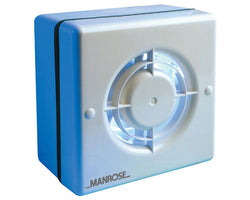 Manrose 120mm (5) PIR Axial Extractor Window Fan - WF120PIR