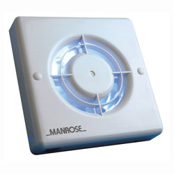 Manrose XF100S 100mm/4inch. Standard Axial Wall/Ceiling Fan