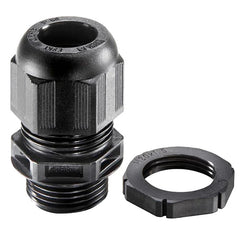 Wiska SPRINT ESKV + EMUG 25mm Cable Gland with Locknut IP68 9mm - 17mm Black - 99705  (10 Pack)