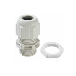 Wiska SPRINT ESKV + EMUG 25mm Cable Gland with Locknut IP68 9mm -17mm White - 99706  (10 Pack)