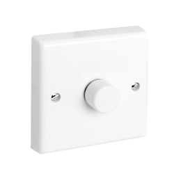 Aurora 1-10V 1 Gang 2 Way Rotary LED Dimmer - AU-DSPLED