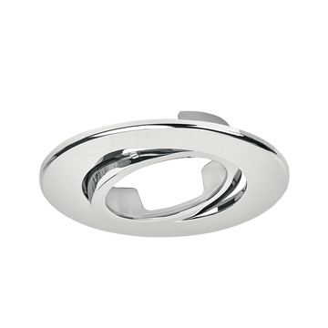 Aurora Adjustable Polished Chrome IP65 Bezel For R62 - AU-R62BZPC