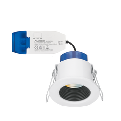 Aurora R6 4W/6W/8W Dimmable IP65 CCT Downlight 3000/4000/5700K - White - AU-R6CWSBF