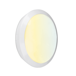 Aurora OrbitalCWS 10W/14W/20W IP66 CCT Round Bulkhead 3000/4000/6500K - White - AU-BH21CWSW