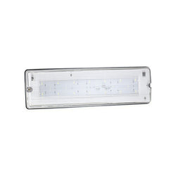 Bell Lighting 7W Spectrum LED Emergency Bulkhead IP65 Maintained 4 Legends - BL09044