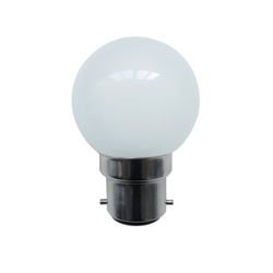 Bell 1W LED Round BC - Green - BL60002