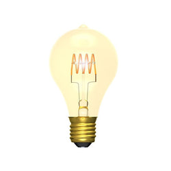 Bell Lighting 4W LED Vintage Soft Coil Horizontal Filament GLS ES Amber 1800K - BL60015