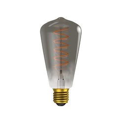 Bell Lighting 4W LED Vintage Soft Coil Squirrel Cage Dimmable ES Gunmetal 1800K - BL60028