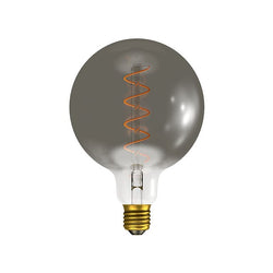 Bell Lighting 4W LED Vintage Soft Coil 125mm Globe Dimmable ES Gunmetal 1800K - BL60029