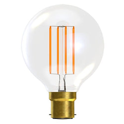 Bell Lighting 4W LED Filament Globe Clear Dimmable BC 2700K - BL60136