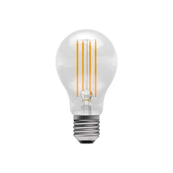 Bell Lighting Aztex 6W LED CRI90 Filament GLS Dimmable ES Clear 2200K - BL60212