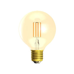 Bell Lighting Aztex 6W LED CRI90 Vintage 80mm Globe Dimmable ES Amber 2200K - BL60217