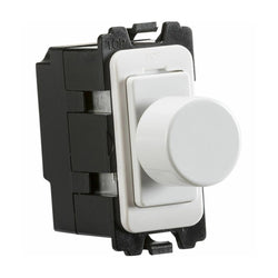 Knightsbridge 6A 1G 2-way Dummy Dimmer Switch - White - CUGMDS