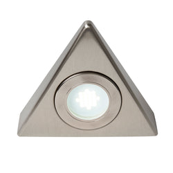 Forum Fonte 1.5W Triangle Under Cabinet Light Satin Nickel - Daylight - CUL-25219