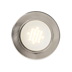 Forum Pozza Recessed Under Cabinet Light Satin Nickel - Warm White - CUL-25317