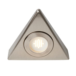 Forum Fonte 1.5W Triangle Under Cabinet Light Satin Nickel - Warm White - CUL-25319