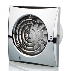 Blauberg 125mm Calm Extractor Chrome Fan PIR - CALMCHROME125IR