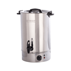 Burco Cygnet 20L Manual Fill Water Boiler, Chrome - 444440352 - MFCT1020