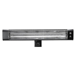 Devola Platinum 2.4kW Wall Mounted Patio Heater with Remote Control IP65 - Black - DVPH24PWMB