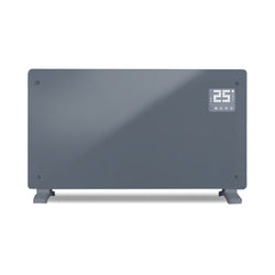 Devola 2500W Glass Panel Heater with Wifi app - Grey - DVPW2500G