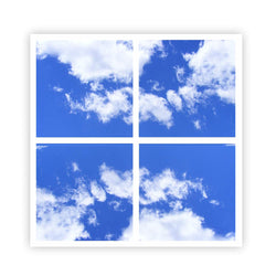 ENERJ Sky Cloud 600x600mm 3D LED Panel - Pack of 4 - E152