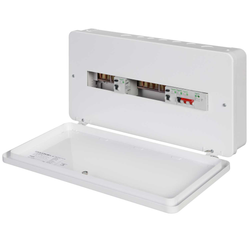 Schneider Easy9 7+6 Dual 100A RCD Single Phase Consumer Unit - EZ9ESLR7R6CMCU