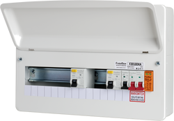 FuseBox 10 Way Dual RCD Consumer Unit with SPD - F2010DXA