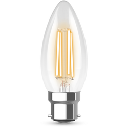 Kosnic 4.2W Dimmable Clear Filament Candle B22 2700K - FC4.2D-BC27