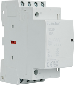 Fusebox 25A 4P N/O Inst Cont 230V (36Mm) - INC254