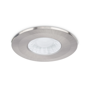 JCC X50 Fire rated downlight Bezel Aluminium Brushed Nickel - JC1107/BN