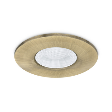 JCC X50 Fire rated downlight Bezel Aluminium Brass - JC1107/BR