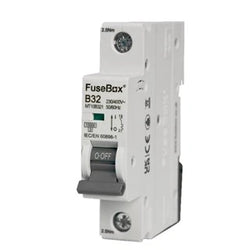 FuseBox TPN 25A B Curve 1P MCB, 10KA - MT10B251