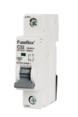 FuseBox TPN 32A C CURVE MCB 10kA 1P