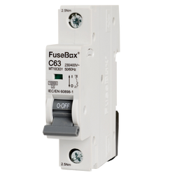 FuseBox TPN 63A C CURVE MCB 10kA 1P