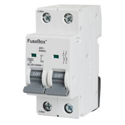 FuseBox TPN 25A D CURVE MCB 10kA 2P