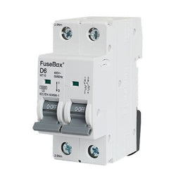 FuseBox TPN 32A D CURVE MCB 10kA 2P