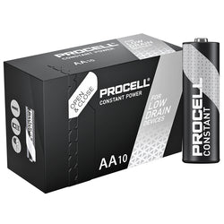 Procell AA Alkaline Batteries - 10 Per Pack